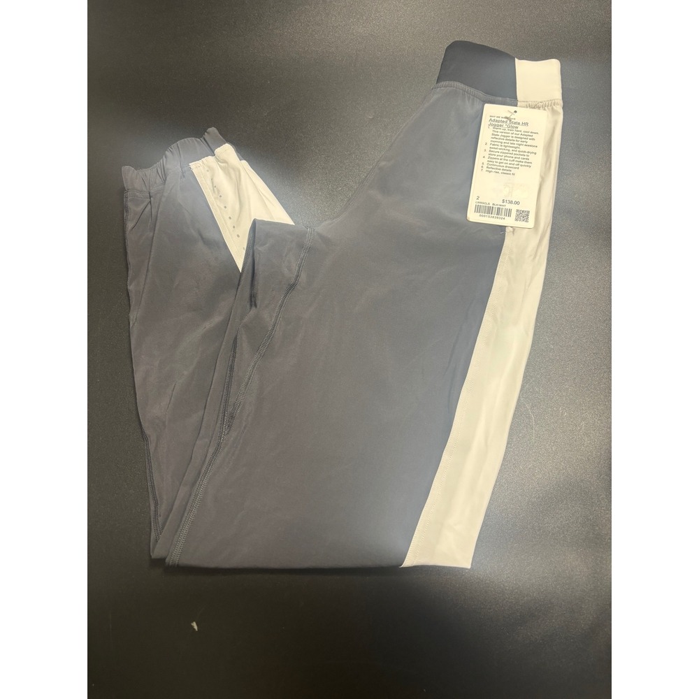 Lululemon NEW Adapted State High-Rise‎ Colorblock Jogger Glow Size 2 MSRP $138